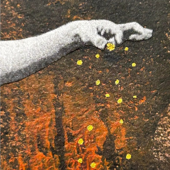 Original Mixed Media Collage Painting PYTHIAS DREAM OOAK Framed Art 5” x 7” - Picture 4 of 4